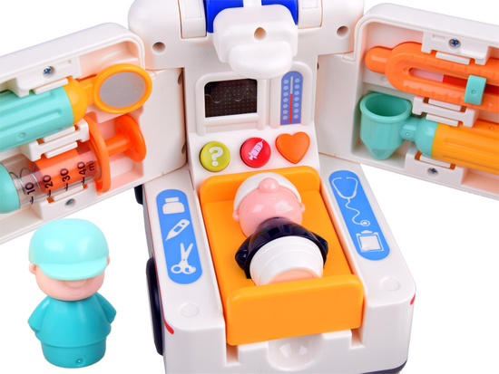 Toy car Ambulance interactive patient ZA4540