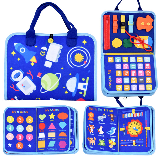 Material educational manipulation book + marker board ZA6024