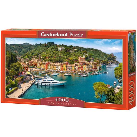 Puzzle 4000-elementów View of Portofino C-400201-2