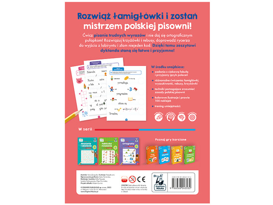 Kapitam Nauka EDUseria. Dyktanda i ćwiczenia KS1200