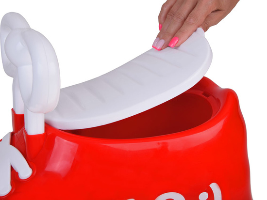 Red SNEAKER Elo :) - RIDE ON shoe Super-rotating + music SP0813