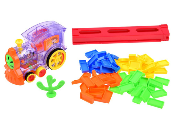 Domino Locomotive puzzle blocks 80 pieces ZA3725