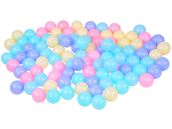 Colorful pastel balls balls for dry pool 5.5cm 100 pieces ZA5412