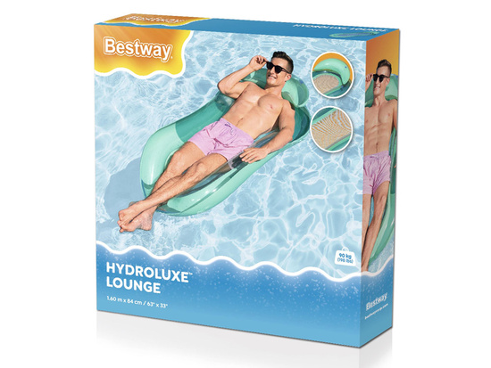 Bestway Inflatable mattress with mesh Water lounger 160cm 43103