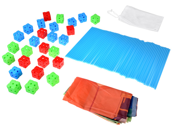 Large Construction Straws Set – Creative Building Blocks 89 pcs ZA5907