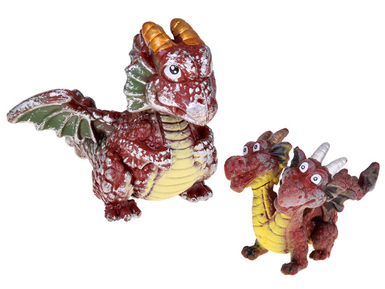 Fairy Tale Dragon Figurine Set 6 pcs – Magical Creatures ZA5883