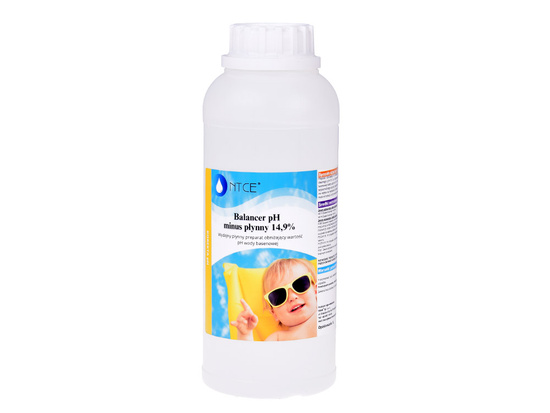 Balancer PH - minus 14.9% liquid to lower the pH of pool water 1L BA0572