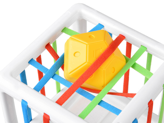 Cube sorter toy for a baby eraser ZA4310