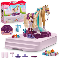 Schleich rotating horse grooming station Sofia horse figurine akc ZA6003