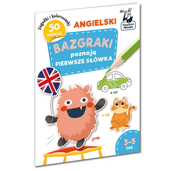 Captain Science Scribbles Learn English. First Words for Ages 3-5 KS1195