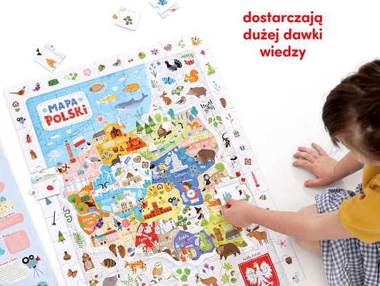 CzuCzu Observation puzzle Map of Poland 117e ZA4070