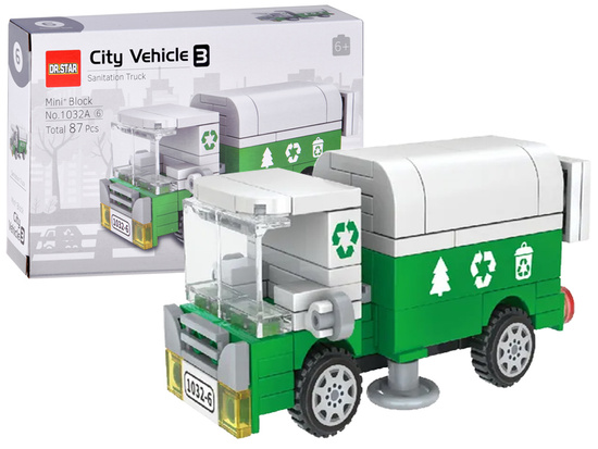 Klocki konstrukcyjne CITY VEHICLE 3 modele z serii: pojazdy miejskie ZA5853