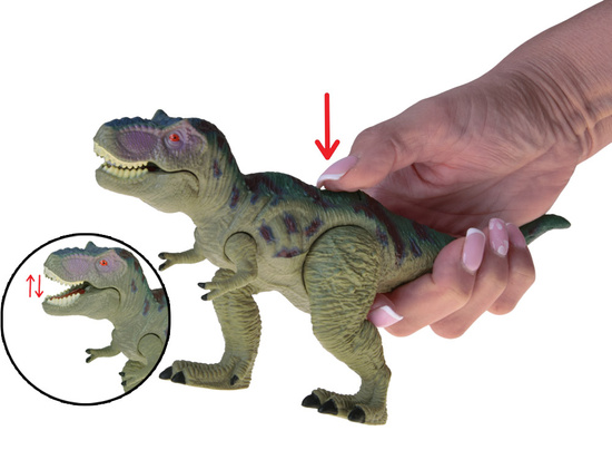 Set of large dinosaur figurines, 4 pieces, figures with movable elements ZA5689