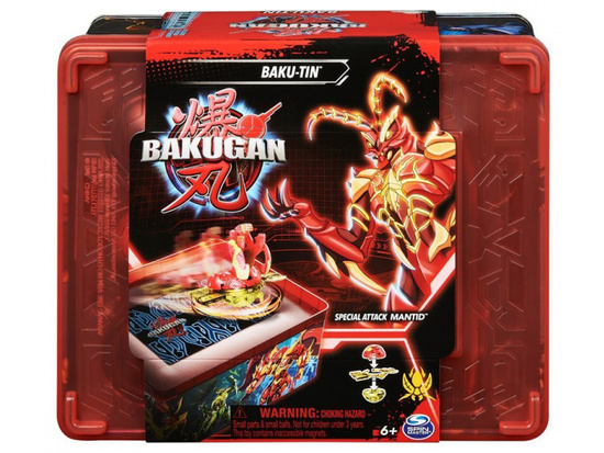 Bakugan - collector's tin with figures and cards ZA5994