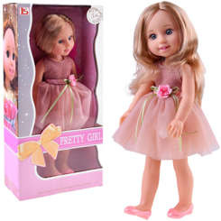 Doll in a cocktail dress 36cm doll ZA4429