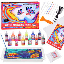 Hydrographics water painting set 12 colors EBRU ZA5921
