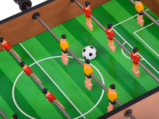 2-in-1 table football and air hockey game GR0600