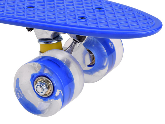 FISZKA skateboard for children with LED light-up wheels up to 50kg SP0715