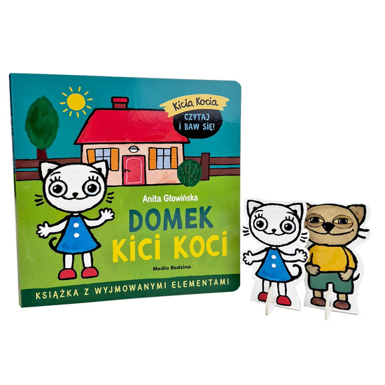 Media Rodzina Domek Kici Koci - pierwsza aktywizująca książeczka 3D KS1238