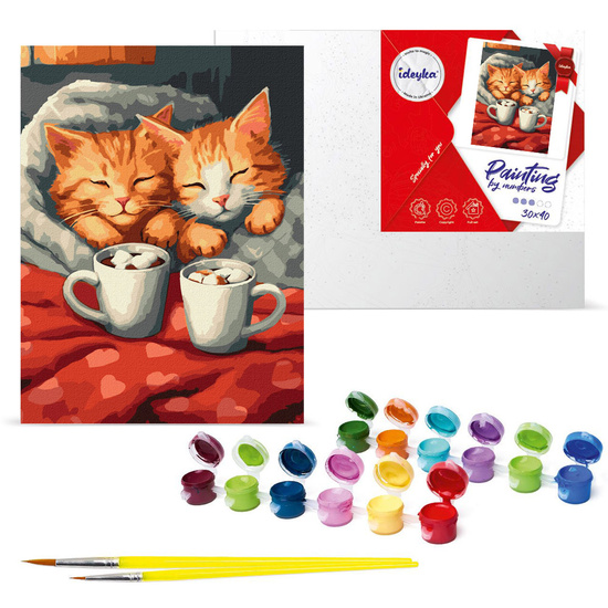 Painting by numbers kit 30x40cm KHO6588 Cats in love AP0093