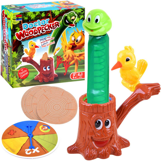 Skill game "Doctor Woodpecker - sick tree" GR0491
