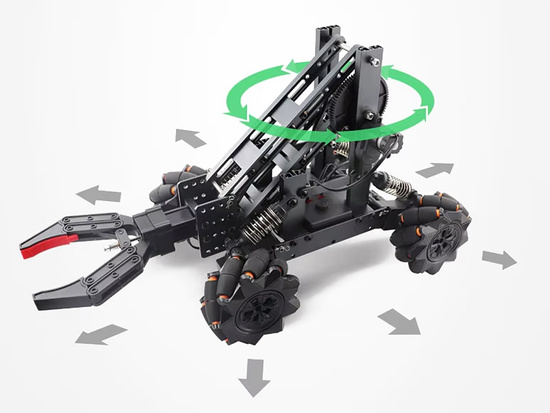 Build a Remote Controlled Robot Remote Control Mechanical Arm 156 Pieces RC0683
