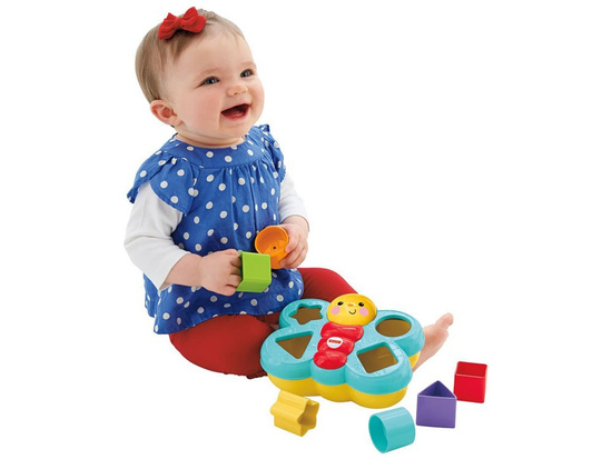 Fisher-Price Colorful Butterfly Sorter blocks ZA3627