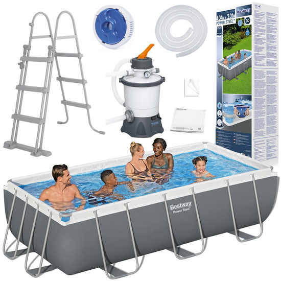  Bestway FRAME swimming pool 404x201x100cm 10in1 56442