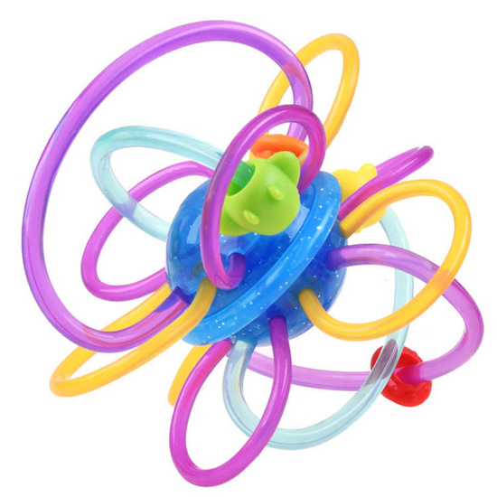 Sensory teether for a baby, rattle ZA2377
