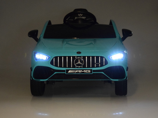 Mercedes AMG CLA 45s battery-powered car for children, rocking effect PA0307