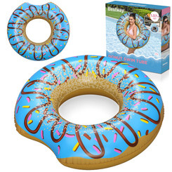 Bestway Large inflatable swimming ring BLUE DONUT 107cm 36118