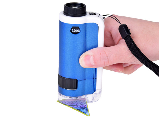 Handy Pocket Microscope for Kids 100x 250x Zoom ES0027