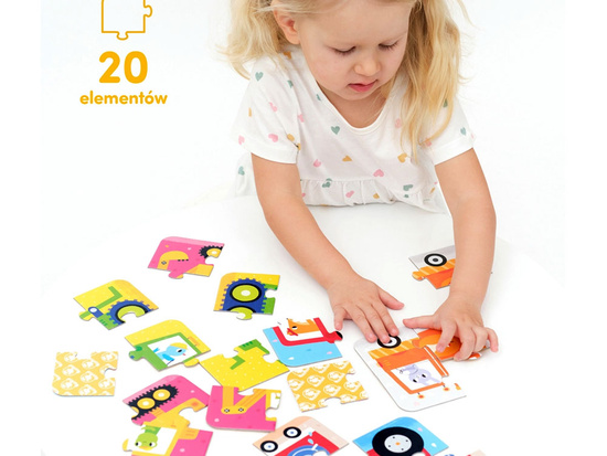 CzuCzu I am arranging VEHICLES with 5 puzzles ZA4047