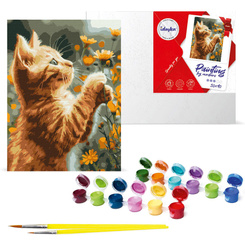 Painting by numbers kit Rudy Fluffy KHO6607 30x40 AP0013