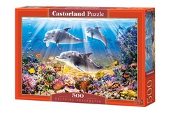 Puzzle 500 pcs. Dolphins Underwater