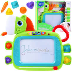 Colorful musical descriptive horse + ZA3086 stamps