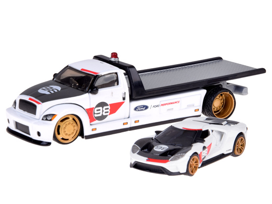 Maisto zestaw auto metalowe Flatbed Ford GT Heritage 2021 1:64  ZA5957