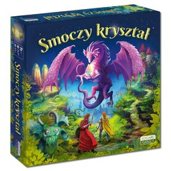 Edgar Smoczy kryształ - planszowa gra fantasy - dla dzieci, rodzinna GR0709