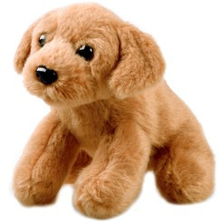 Mascot Plush Dog Sitting 13cm 13852
