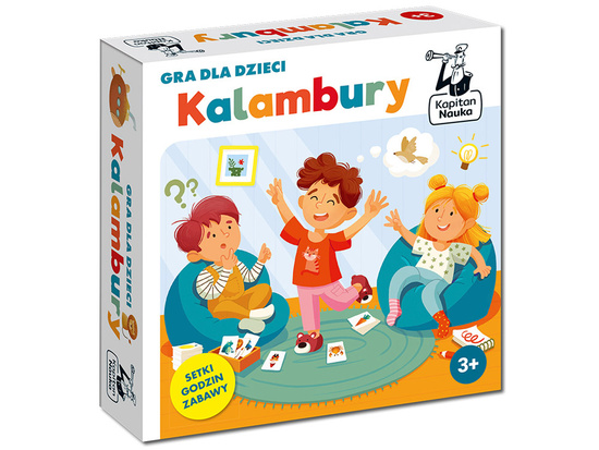 Kapitan Nauka Kalambury. Gra dla całej rodziny - 4 sposoby prezentowania GR0737