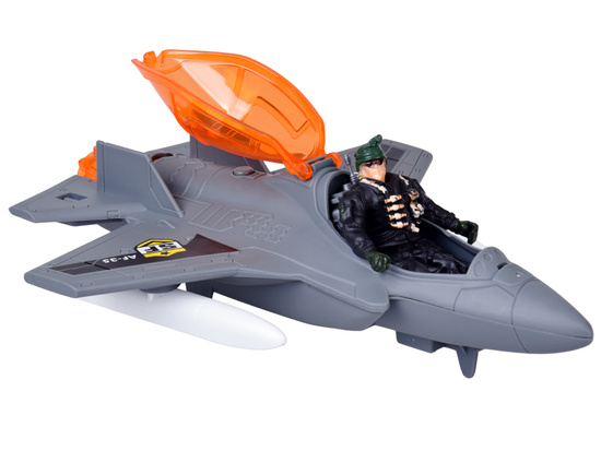 Large military set: tank, fighter, helicopter, and soldier ZA5752