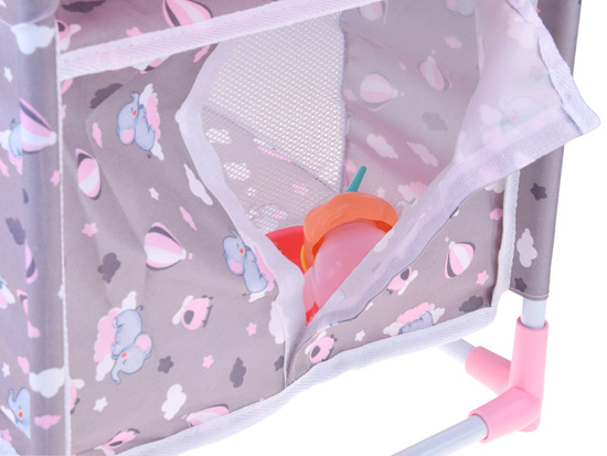 2-in-1 Sweet Dream Doll Set – Crib and High Chair ZA5918