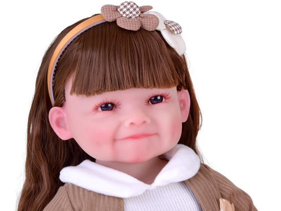 Large Girl Doll 55 cm – Adorable Look and Playful Smile ZA5830
