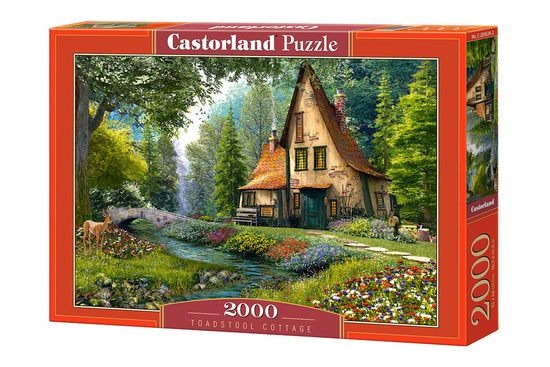 Puzzle 2000 pcs. Toadstool Cottage