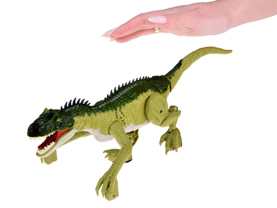 Green Dinosaur prehistoric toy controlled by remote control RC0632