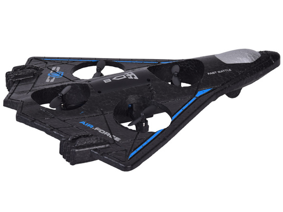 Remote Controlled Lightweight Drone with LED Effects and 360° Stunts RC0751