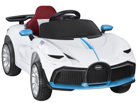 The car is powered by a Convertible battery with the rocking function PA0270