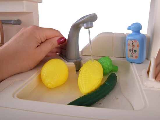 Interactive bright kitchen for children + effects: light and sound pair ZA5766