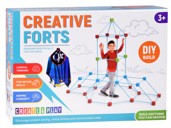 Large Construction Straws Set – Creative Building Blocks 89 pcs ZA5907
