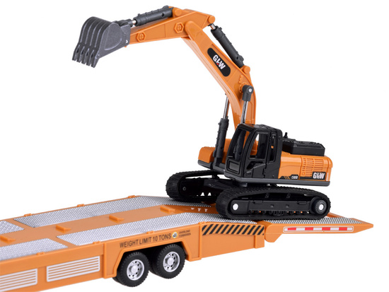 Truck Tow Truck Excavator and Bulldozer Set with the sound of a Little Builder ZA5008